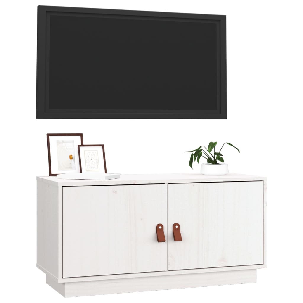 Tv-meubel 80x34x40 cm massief grenenhout