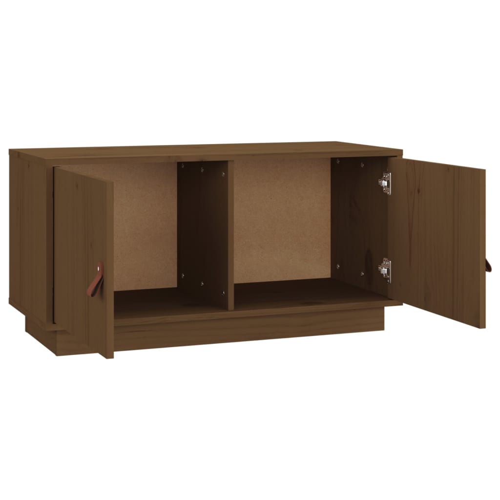 Tv-meubel 80x34x40 cm massief grenenhout