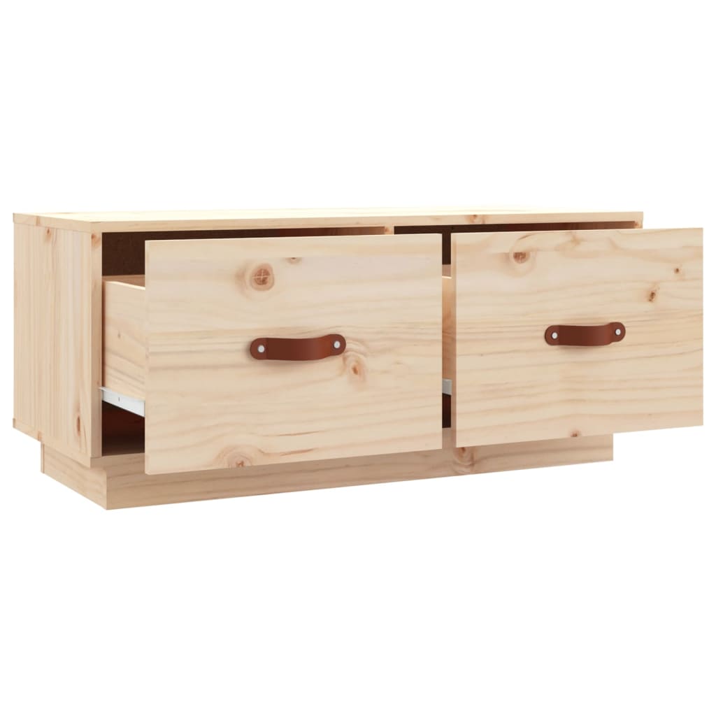 Tv-meubel 80x34x35 cm massief grenenhout