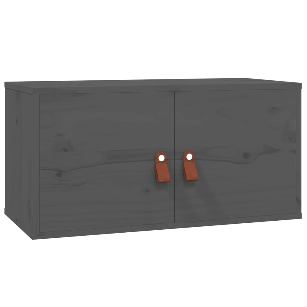 Wandkast 60x30x30 cm massief grenenhout