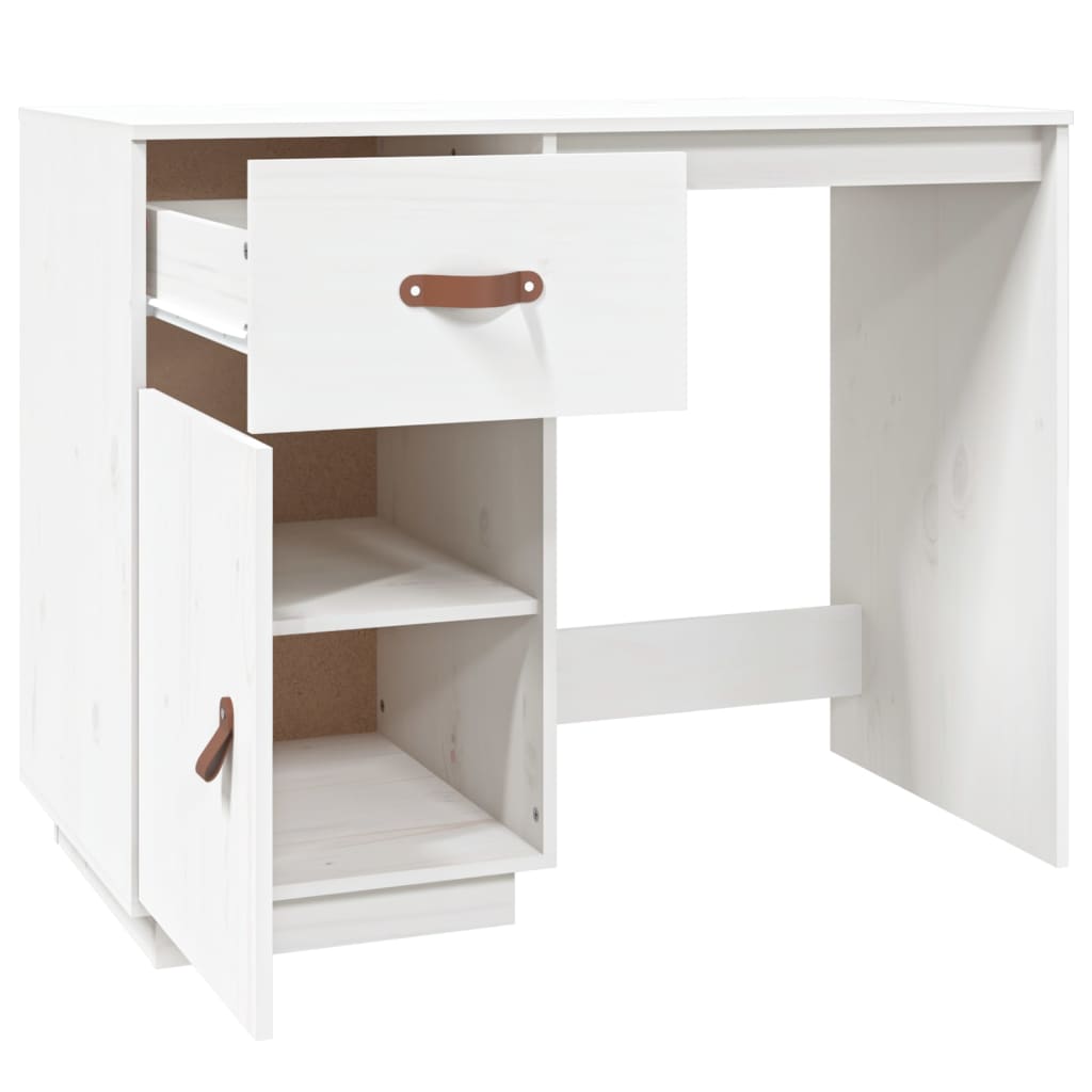 Bureau 95x50x75 cm massief grenenhout