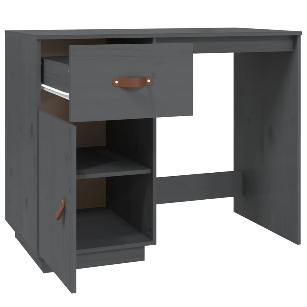 Bureau 95x50x75 cm massief grenenhout