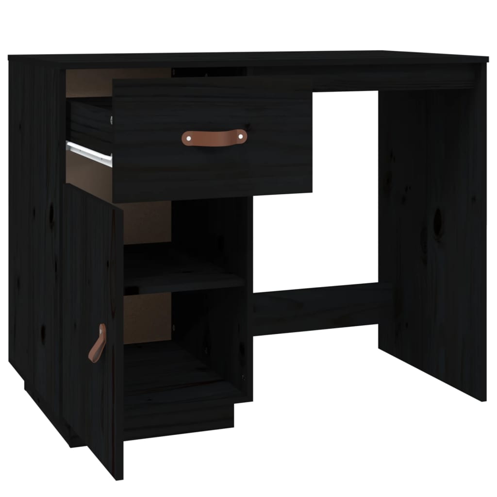 Bureau 95x50x75 cm massief grenenhout