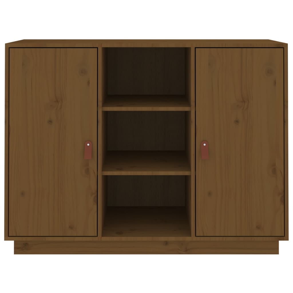 Dressoir 100x40x75 cm massief grenenhout