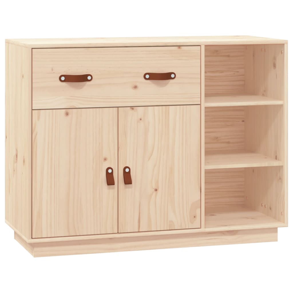 Dressoir 98,5x40x75 cm massief grenenhout