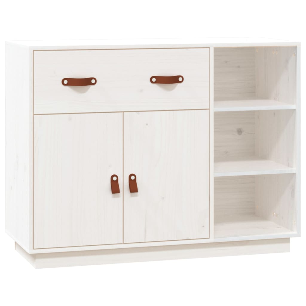 Dressoir 98,5x40x75 cm massief grenenhout