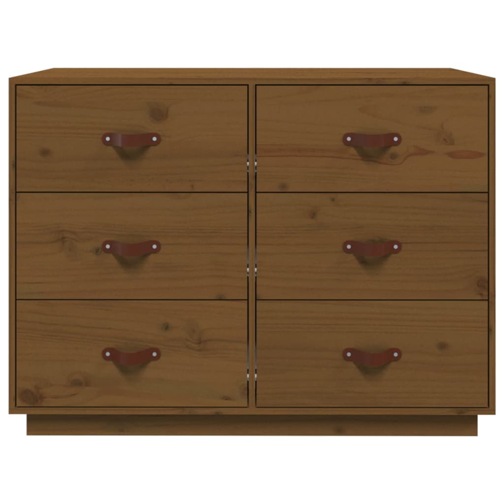 Dressoir 100x40x75 cm massief grenenhout