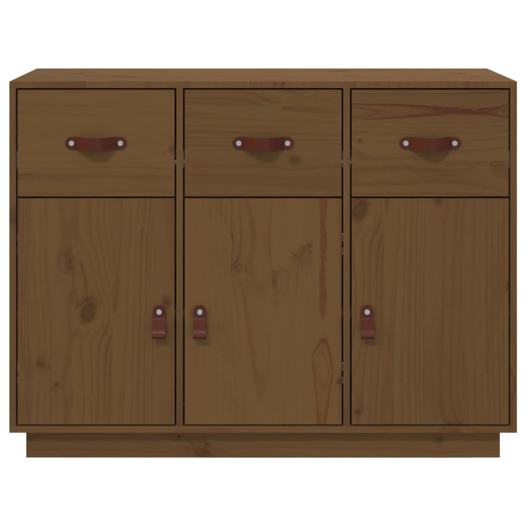 Dressoir 100x40x75 cm massief grenenhout