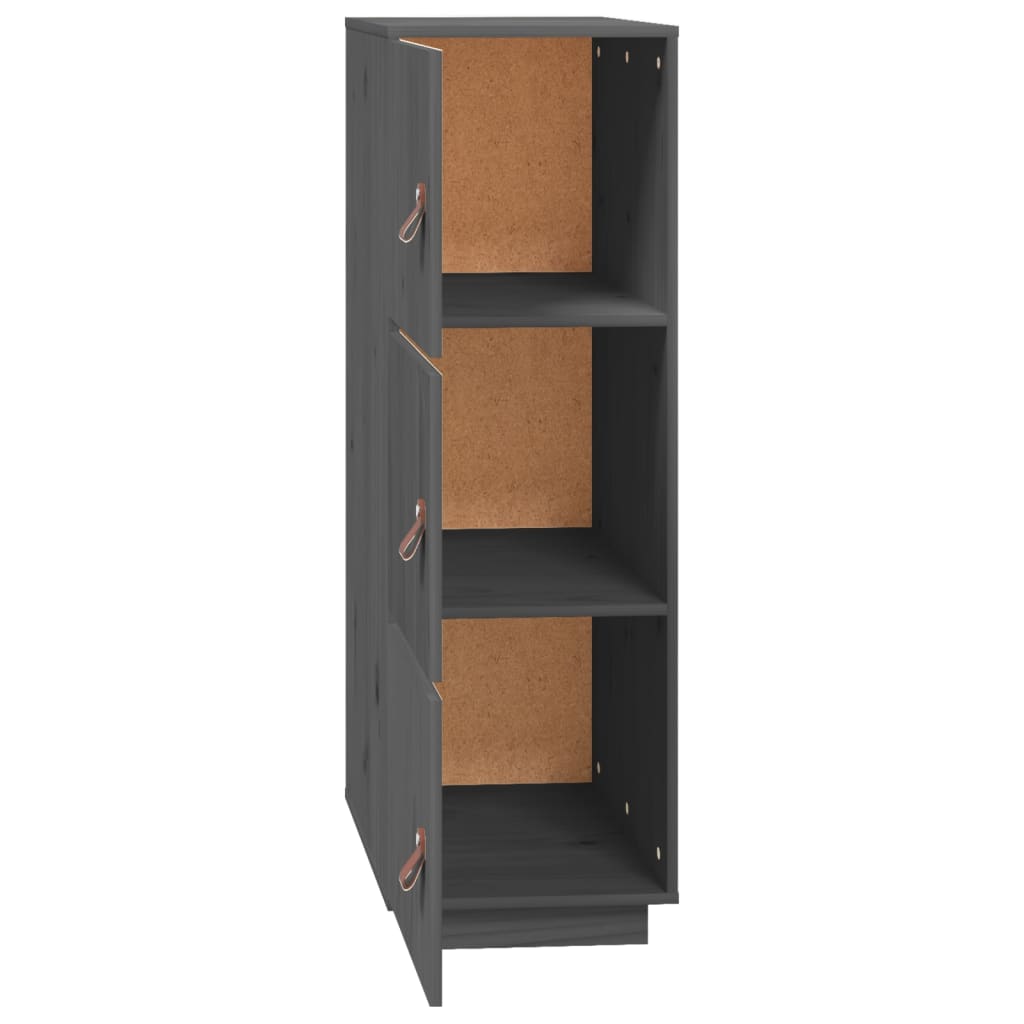 Hoge kast 34x40x108,5 cm massief grenenhout