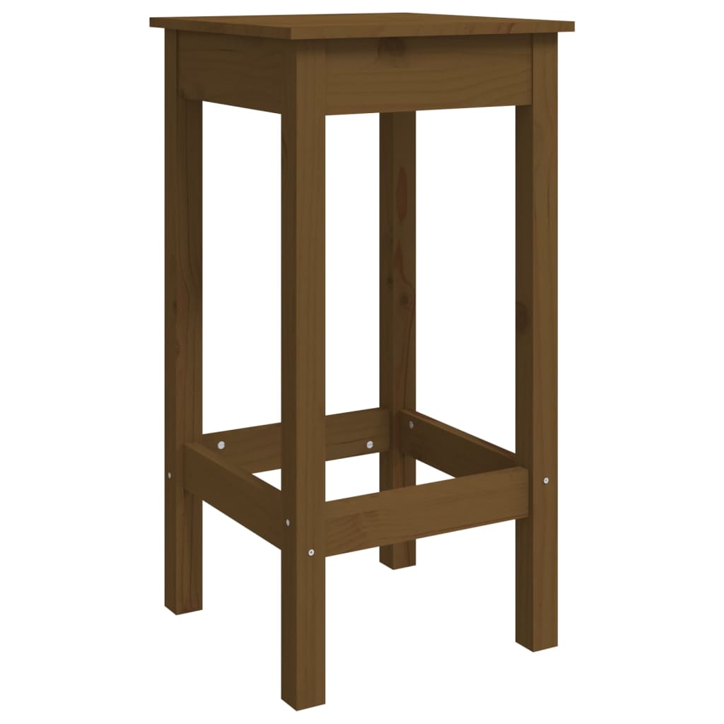 Barstoelen 2 st 40x41,5x112 cm massief grenenhout