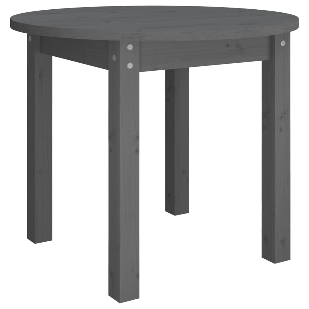 Salontafel Ø 55x45 cm massief grenenhout