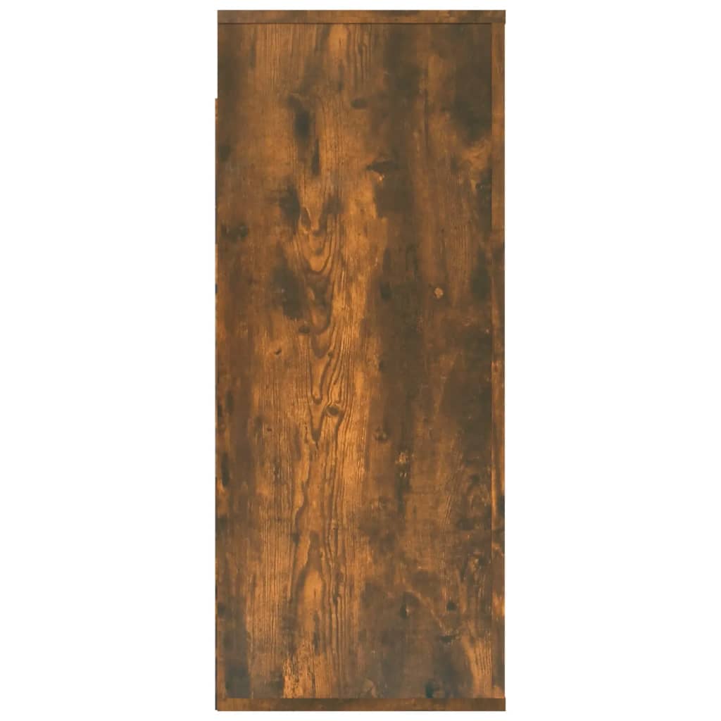 Wandkast 80x33x80 cm bewerkt hout