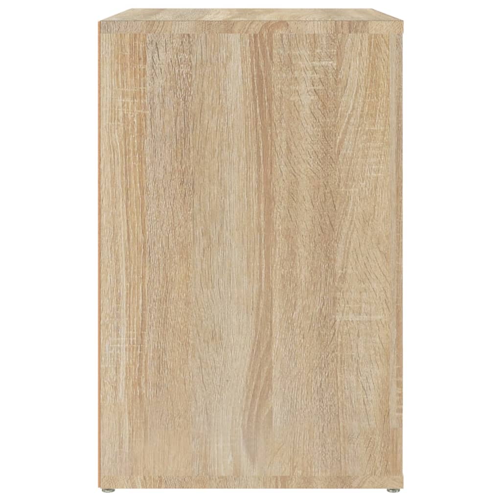 Schoenenkast 130x35x54 cm bewerkt hout