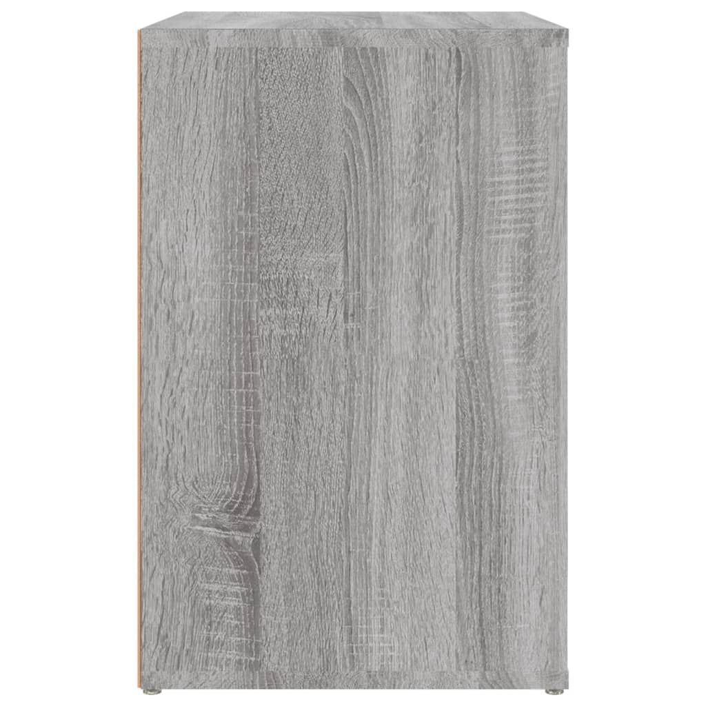 Schoenenkast 130x35x54 cm bewerkt hout