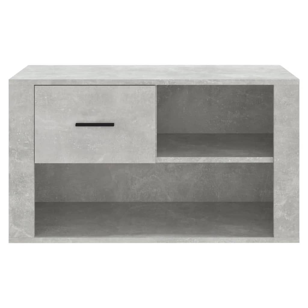 Schoenenkast 80x35x45 cm bewerkt hout