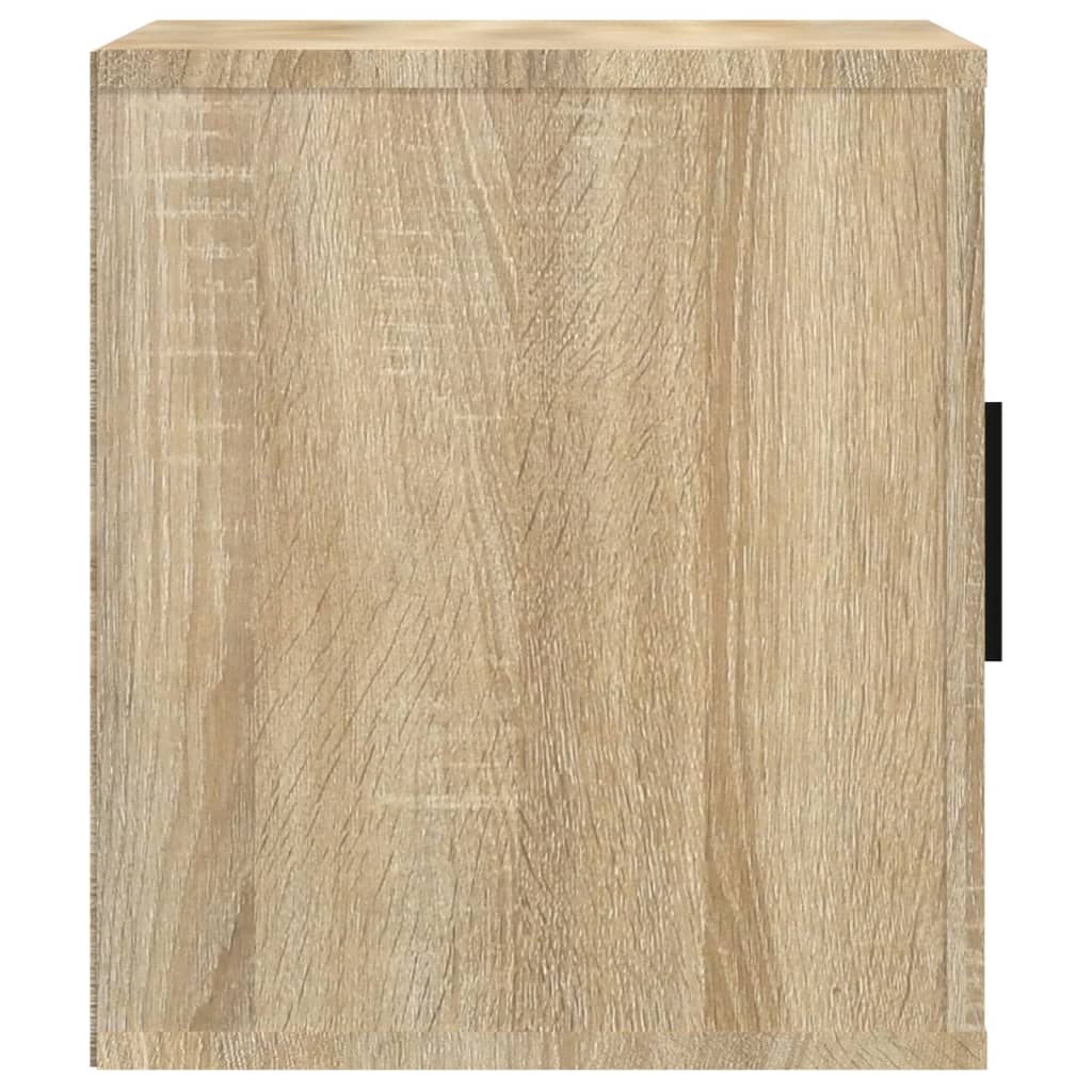 Tv-meubel 100x35x40 cm bewerkt hout eikenkleurig