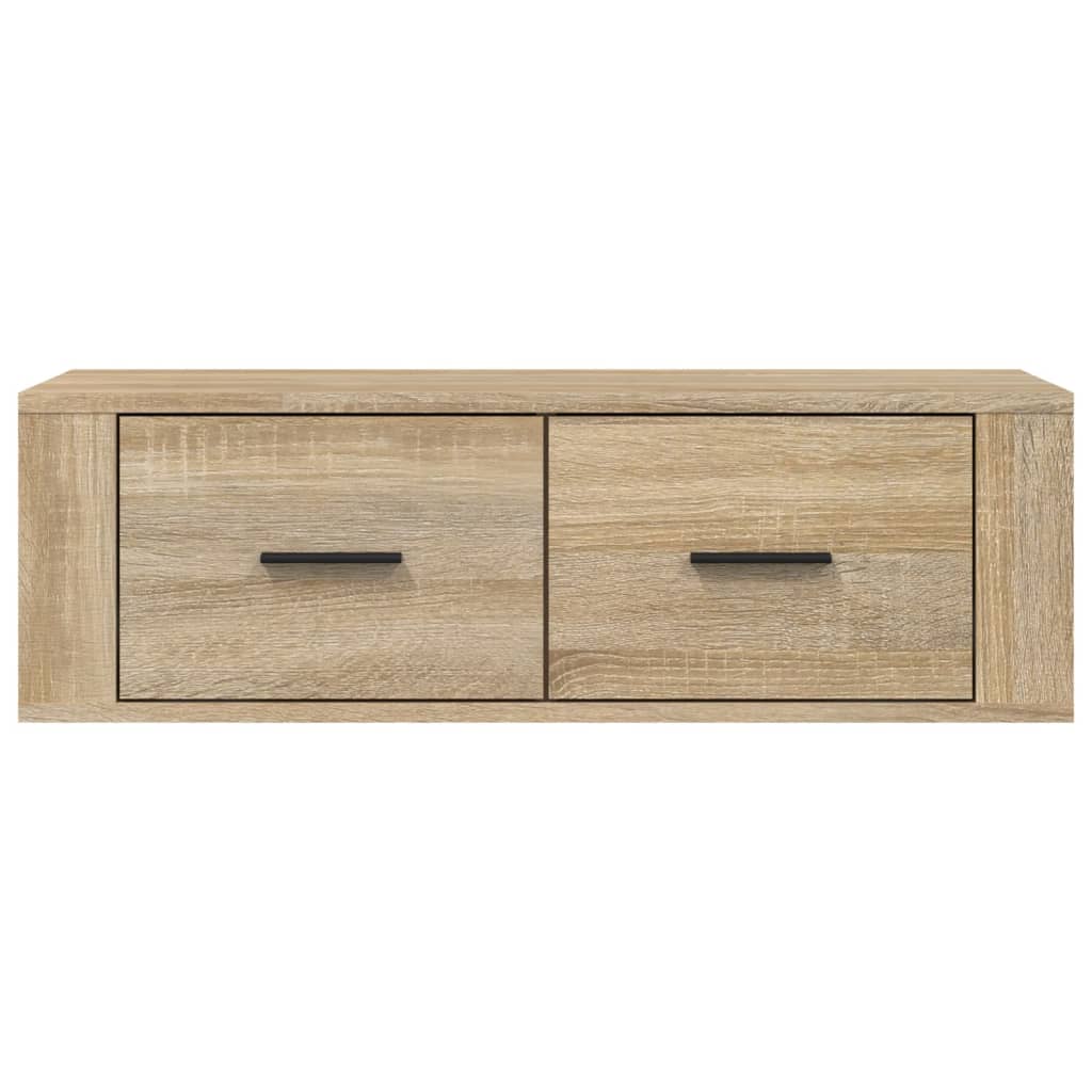 Tv-hangmeubel 80x36x25 cm bewerkt hout