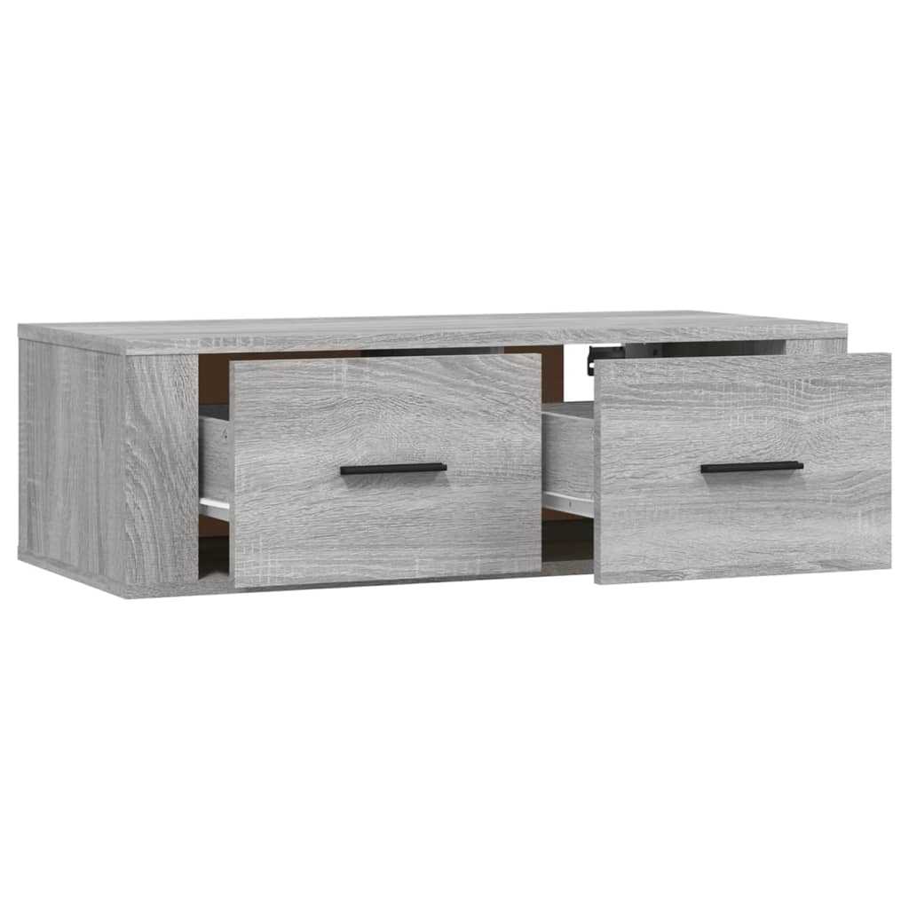 Tv-hangmeubel 80x36x25 cm bewerkt hout