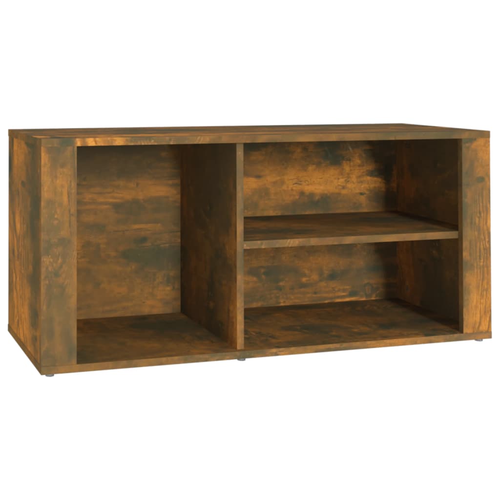 Schoenenkast 100x35x45 cm bewerkt hout