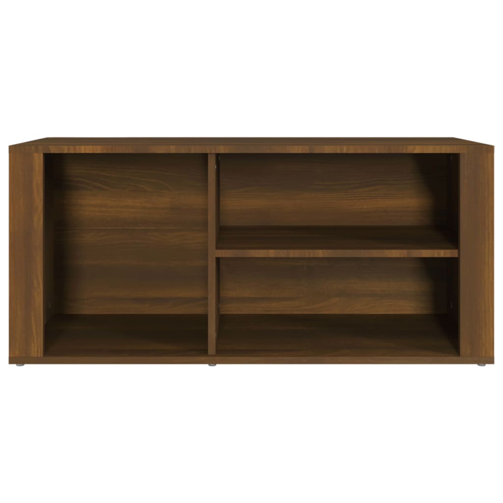 Schoenenkast 100x35x45 cm bewerkt hout