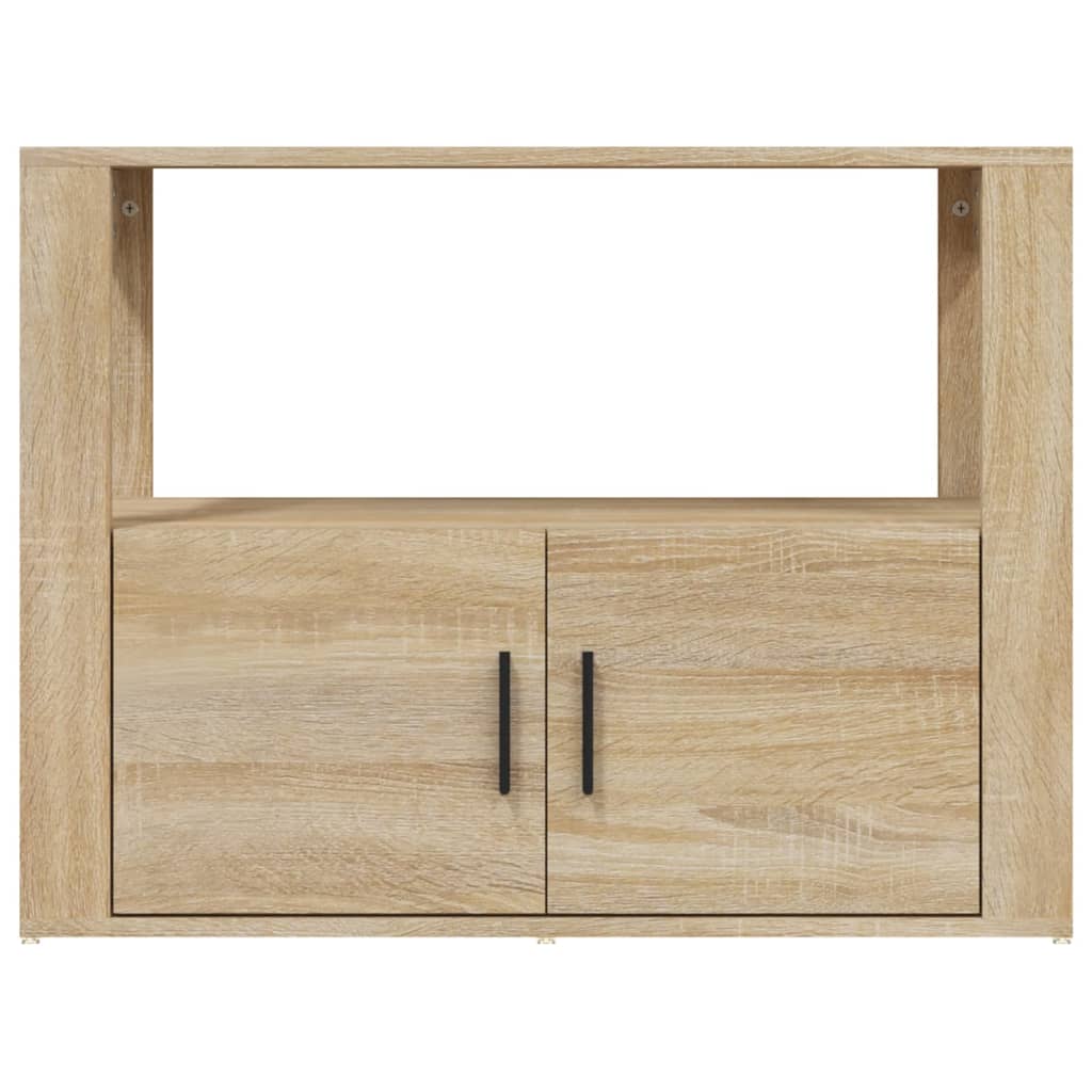 Dressoir 80x30x60 cm bewerkt hout