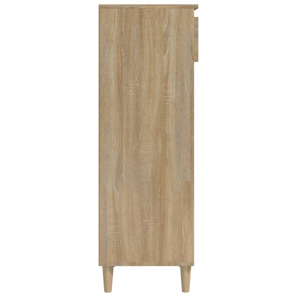 Schoenenkast 40x36x105 cm bewerkt hout