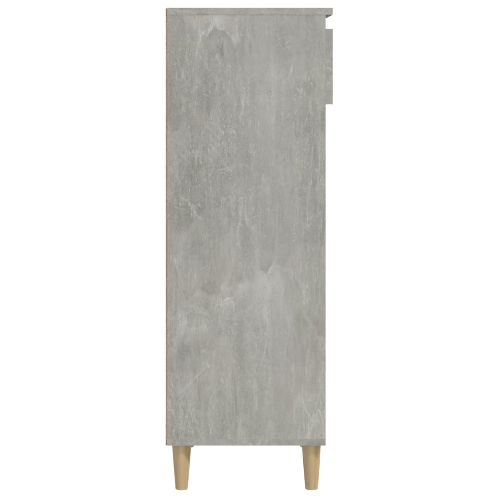 Schoenenkast 40x36x105 cm bewerkt hout