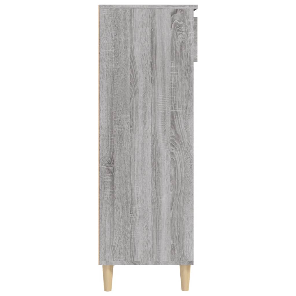 Schoenenkast 40x36x105 cm bewerkt hout