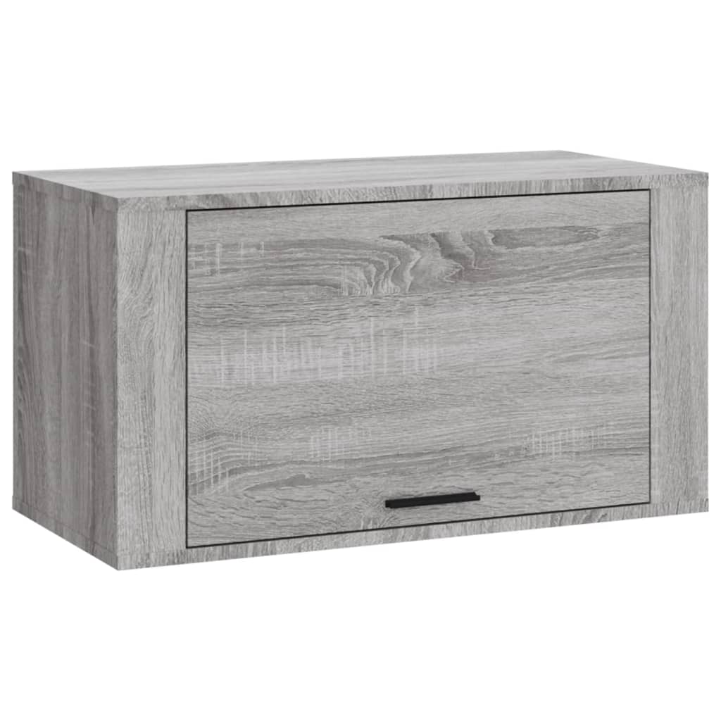 Wandschoenenkast 70x35x38 cm bewerkt hout