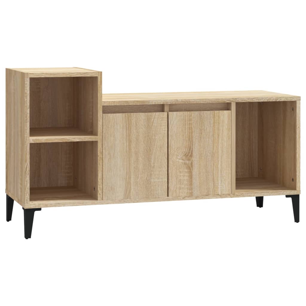 Tv-meubel 100x35x55 cm bewerkt hout