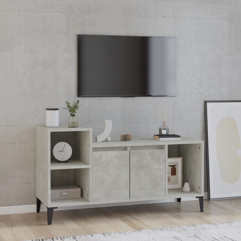 Tv-meubel 100x35x55 cm bewerkt hout