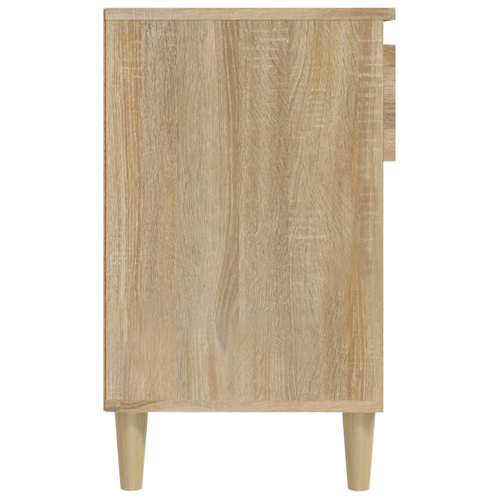 Schoenenkast 102x36x60 cm bewerkt hout bruin eikenkleur