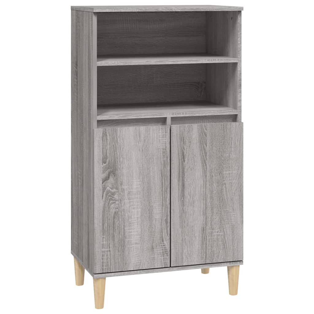 Hoge kast 60x36x110 cm bewerkt hout