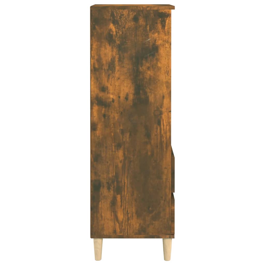 Hoge kast 40x36x110 cm bewerkt hout