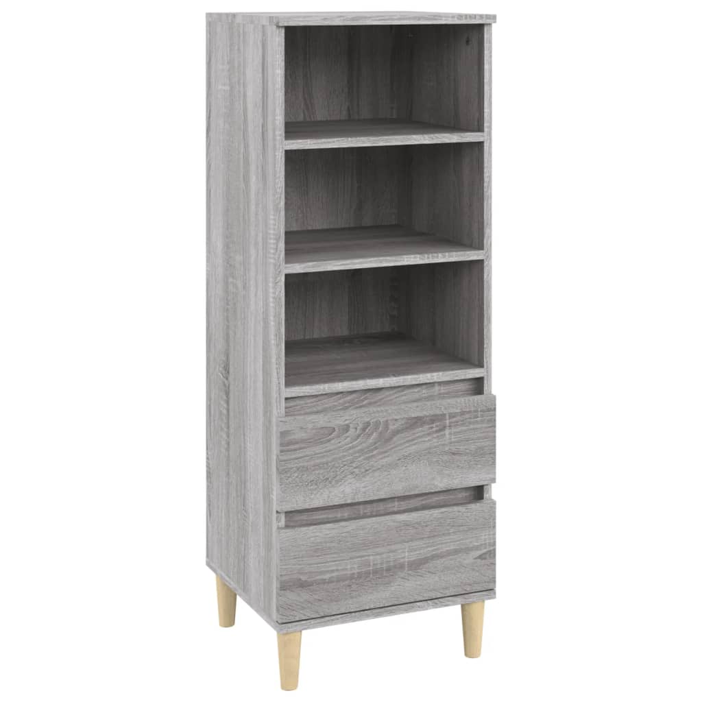 Hoge kast 40x36x110 cm bewerkt hout