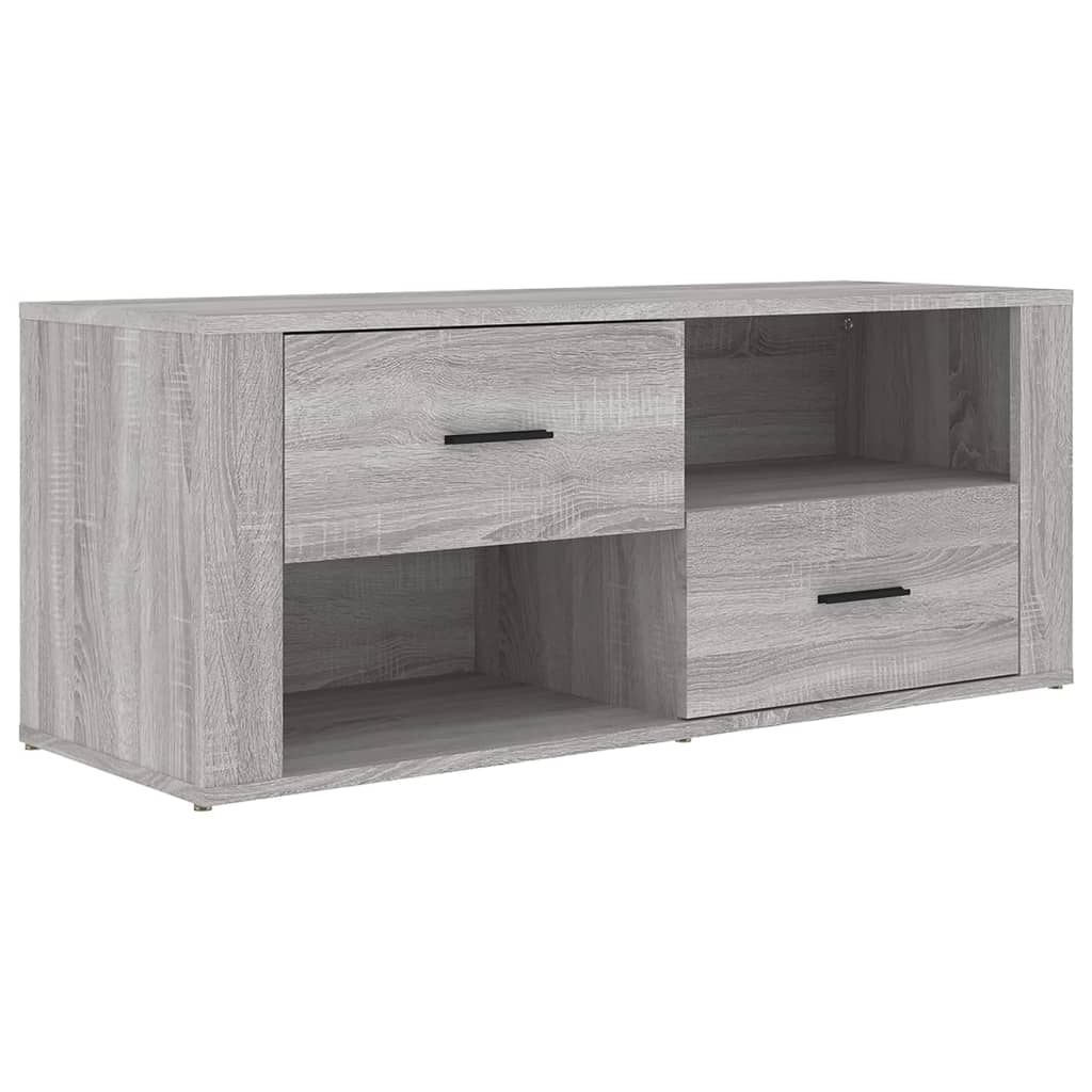 Tv-meubel 100x35x40 cm bewerkt hout