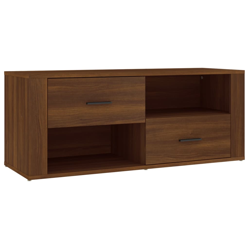 Tv-meubel 100x35x40 cm bewerkt hout