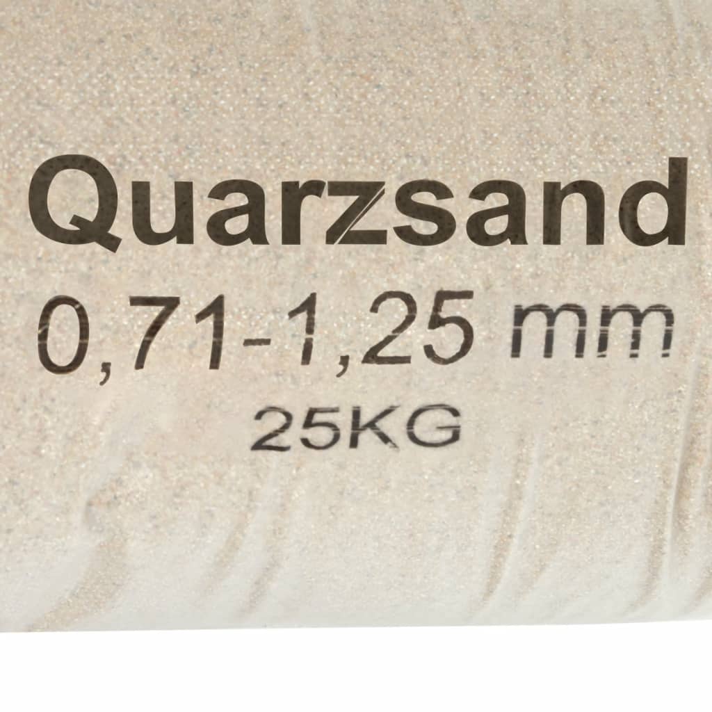 Filterzand 25 kg 0,4-0,8 mm