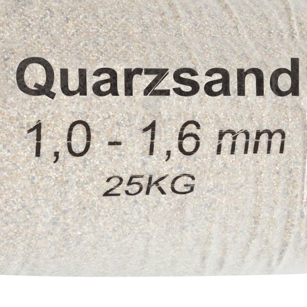 Filterzand 25 kg 0,4-0,8 mm