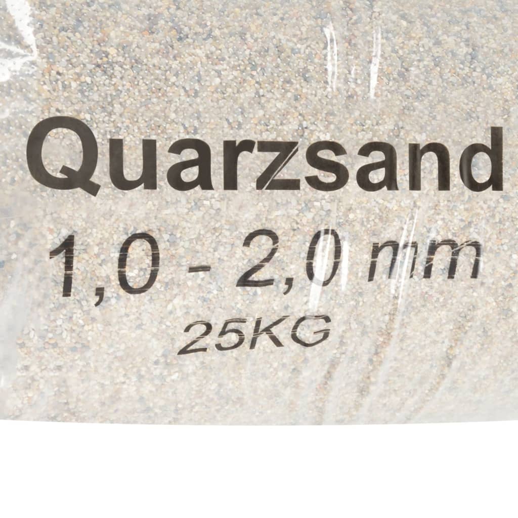 Filterzand 25 kg 0,4-0,8 mm