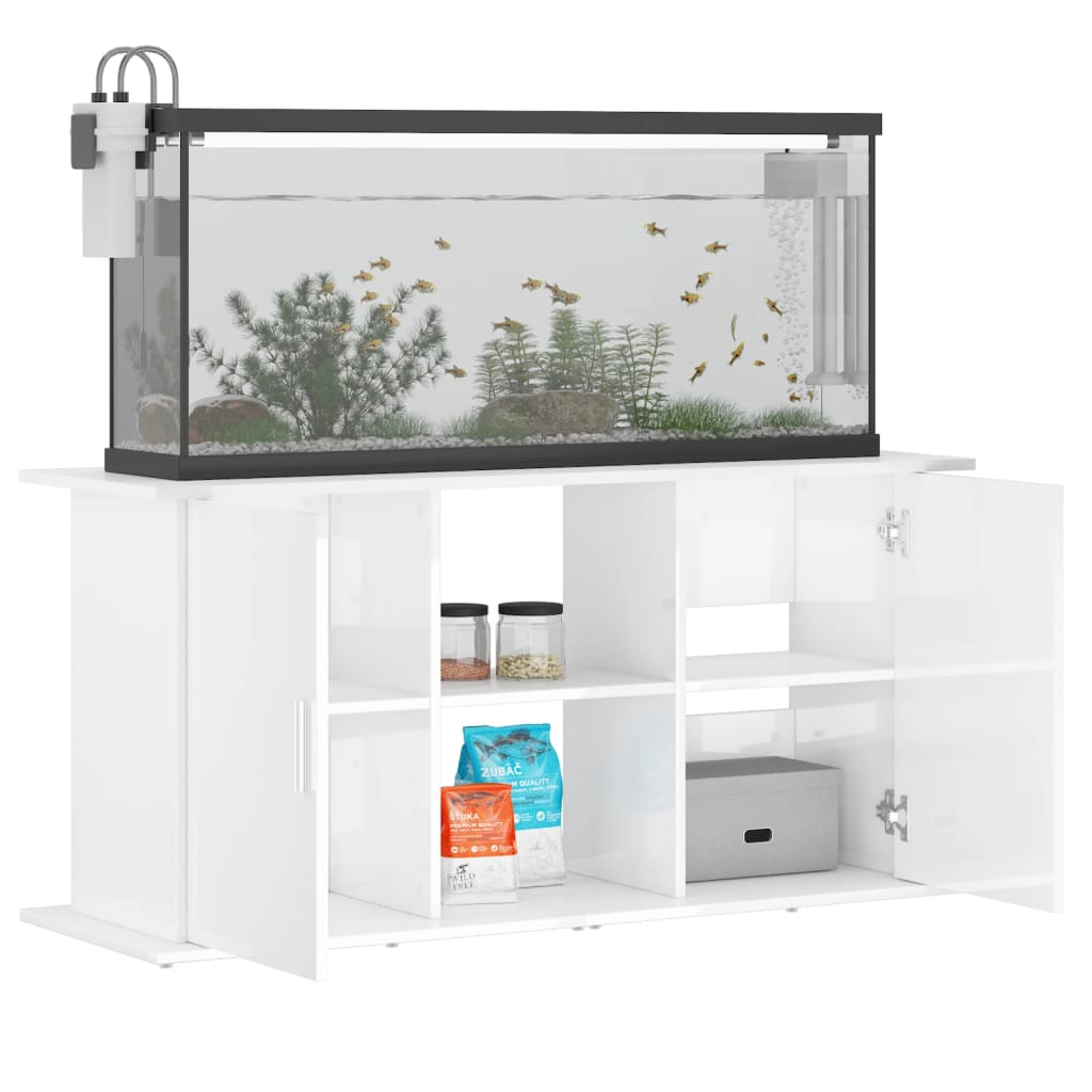 Aquariumstandaard 101x41x58 cm bewerkt hout eikenkleurig