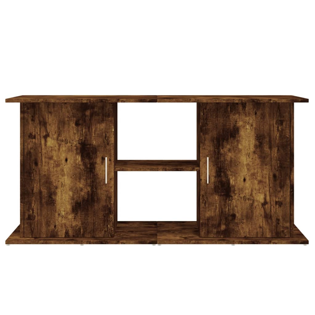 Aquariumstandaard 101x41x58 cm bewerkt hout eikenkleurig