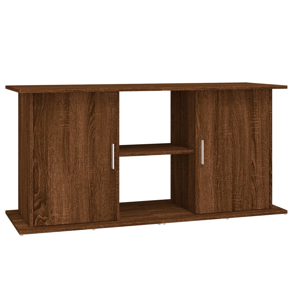 Aquariumstandaard 101x41x58 cm bewerkt hout eikenkleurig