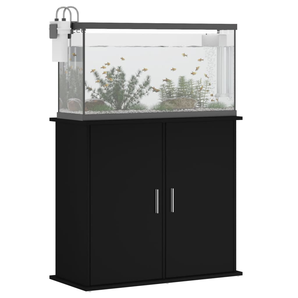 Aquariumstandaard 81x36x73 cm bewerkt hout