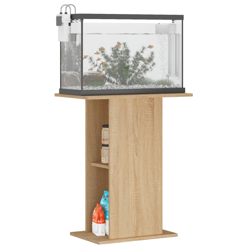 Aquariumstandaard 60,5x36x72,5 cm bewerkt hout