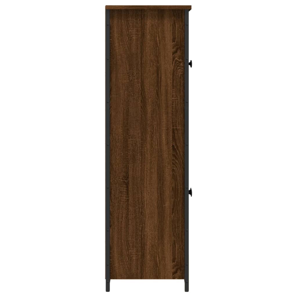 Hoge kast 62x32x106,5 cm bewerkt hout