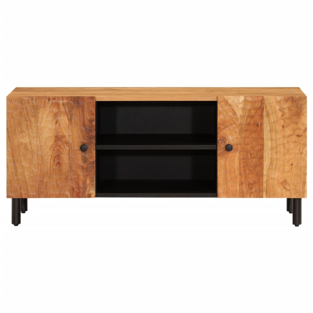 Tv-meubel 105x33x46 cm massief mangohout