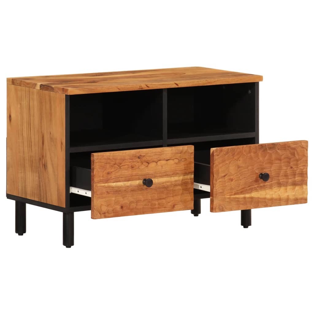 Tv-meubel 70x33x46 cm massief mangohout