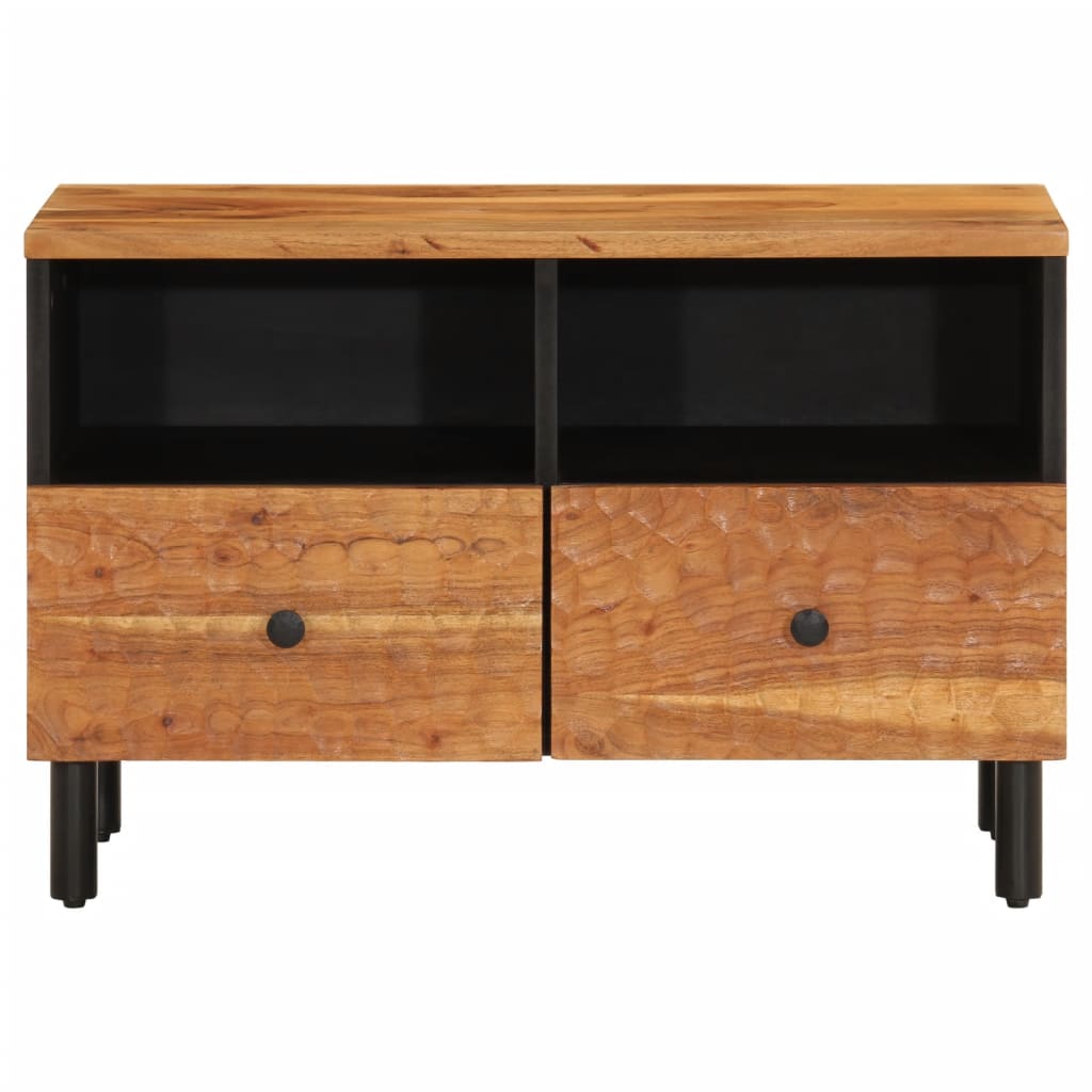 Tv-meubel 70x33x46 cm massief mangohout