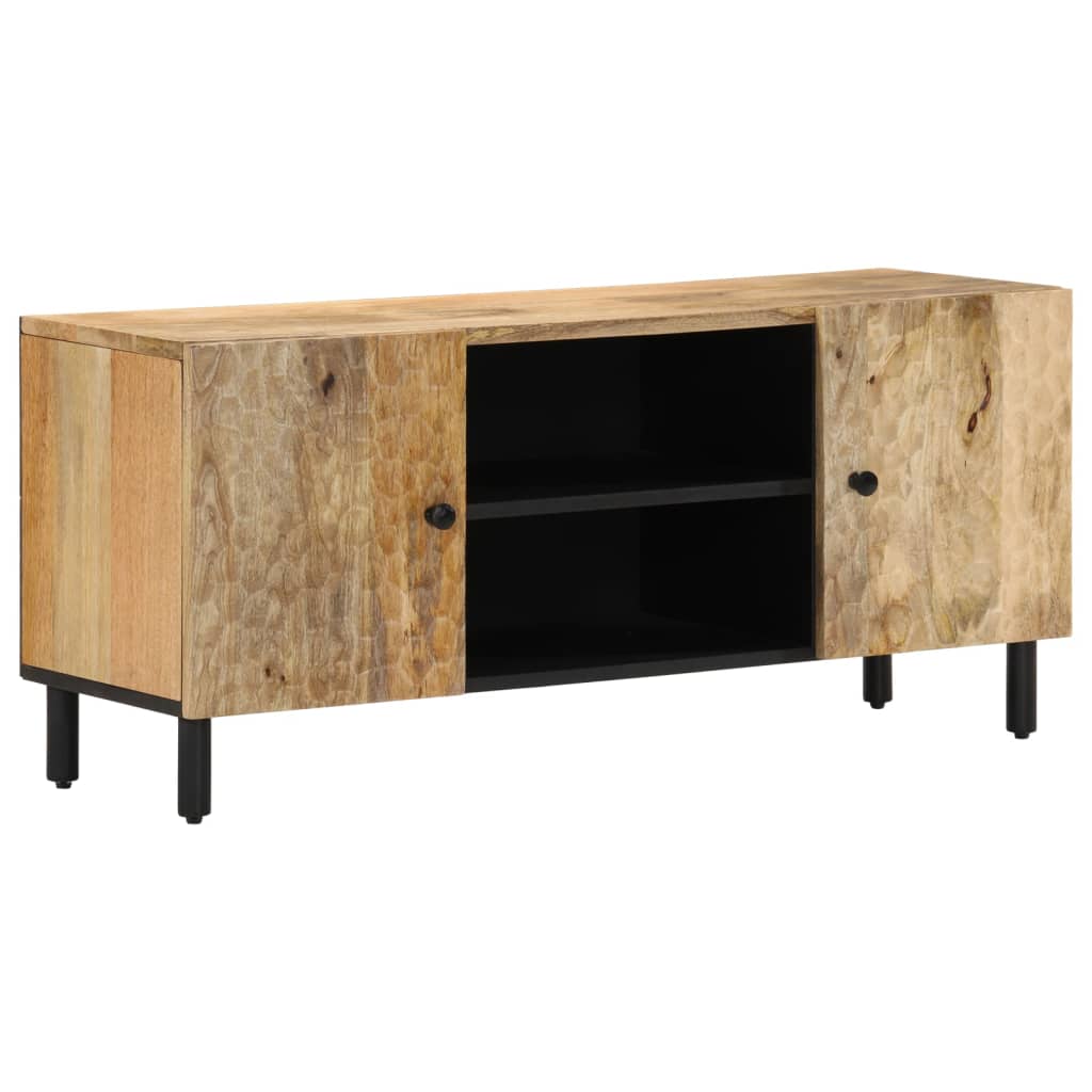 Tv-meubel 105x33x46 cm massief mangohout